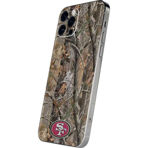 NFL San Francisco 49ers Realtree AP Camo iPhone 12 Pro Max Skin